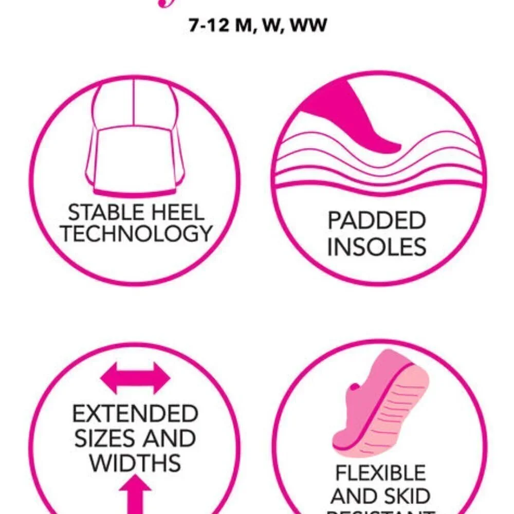 Comfortview The Stitch Clog Slipper  L WIDE 8W 9W 8-9 WIDE - Picture 3 of 8